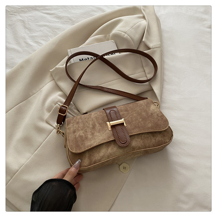 Niche-design Korean-style High-end Baguette Bag - Crossbody Bag