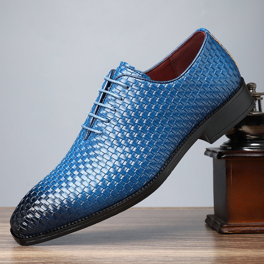 British-style Vintage Lace-up Casual Leather Shoes