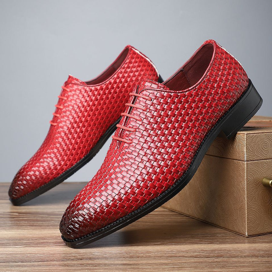 British-style Vintage Lace-up Casual Leather Shoes