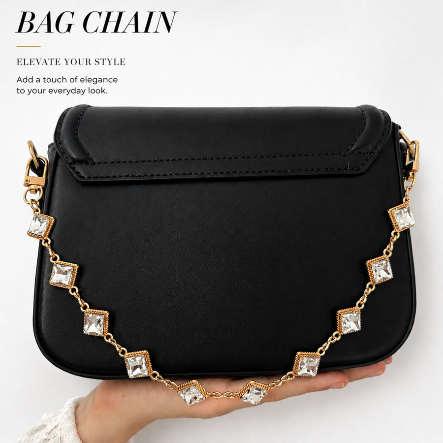 Fashionable Versatile Alloy Bag Chain for Crossbody Bags