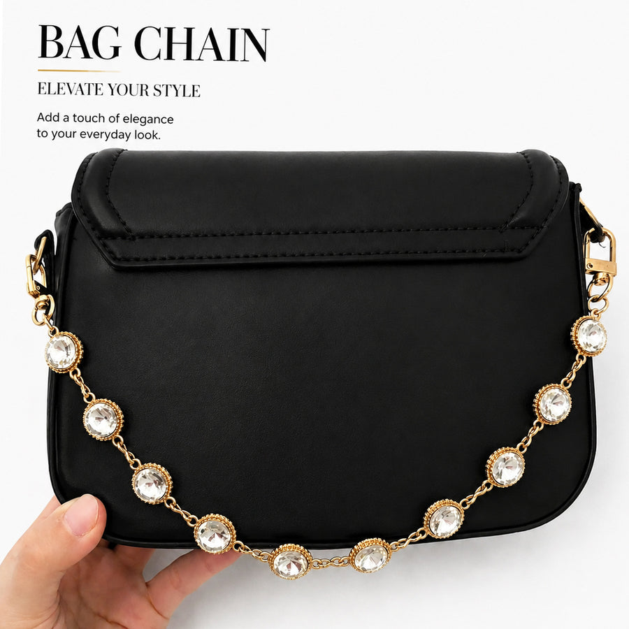 Fashionable Versatile Alloy Bag Chain for Crossbody Bags