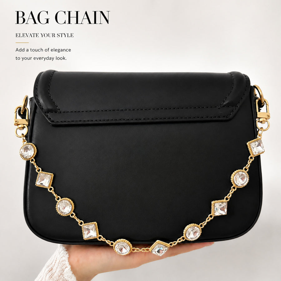 Fashionable Versatile Alloy Bag Chain for Crossbody Bags