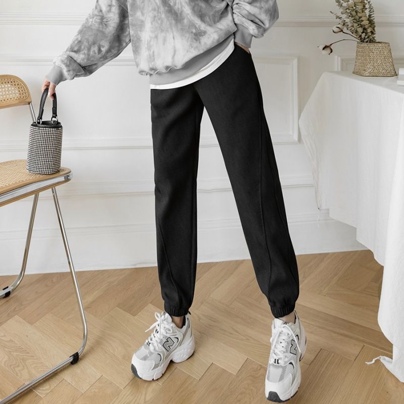 Loose and Casual Ankle Sports Pants for Autumn Winter