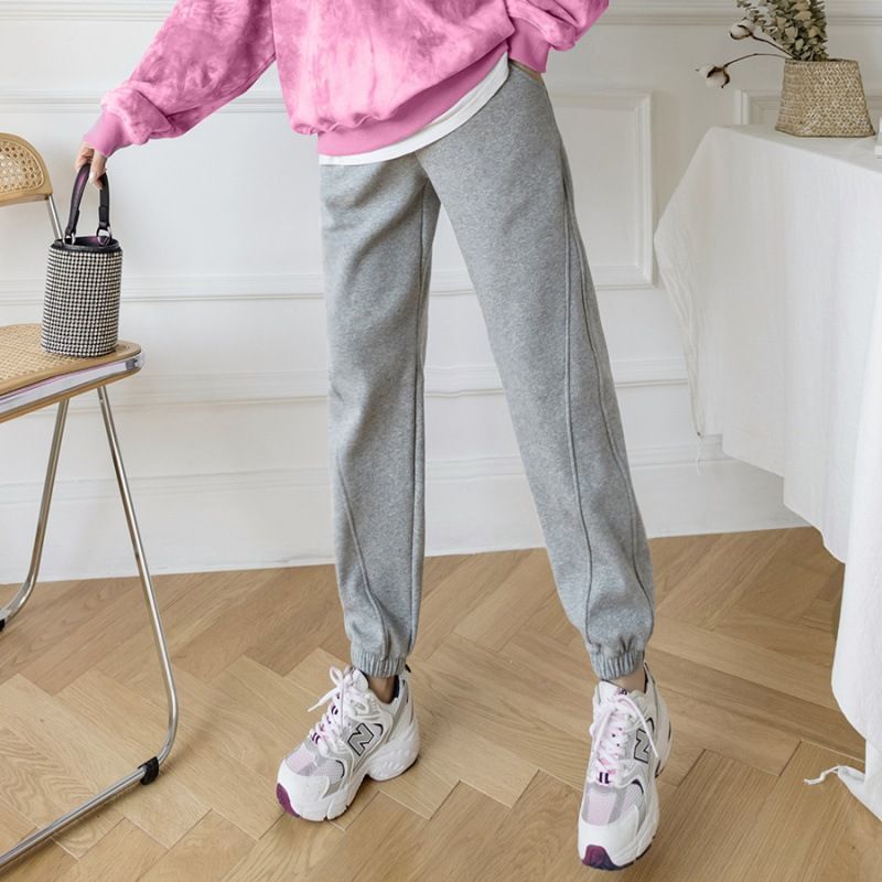 Loose and Casual Ankle Sports Pants for Autumn Winter
