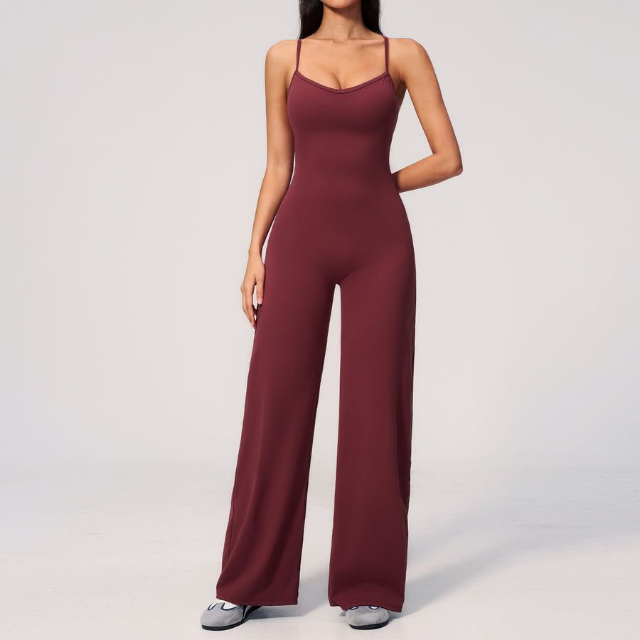 Yoga-style Chic Backless Casual One-piece for Women