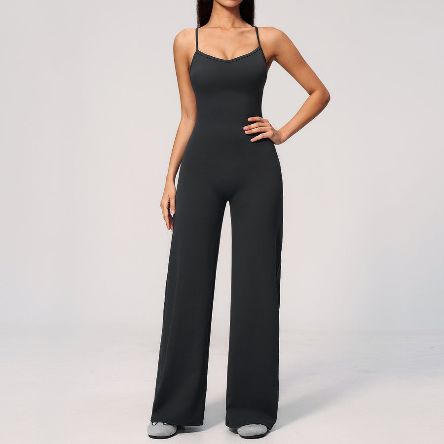 Yoga-style Chic Backless Casual One-piece for Women