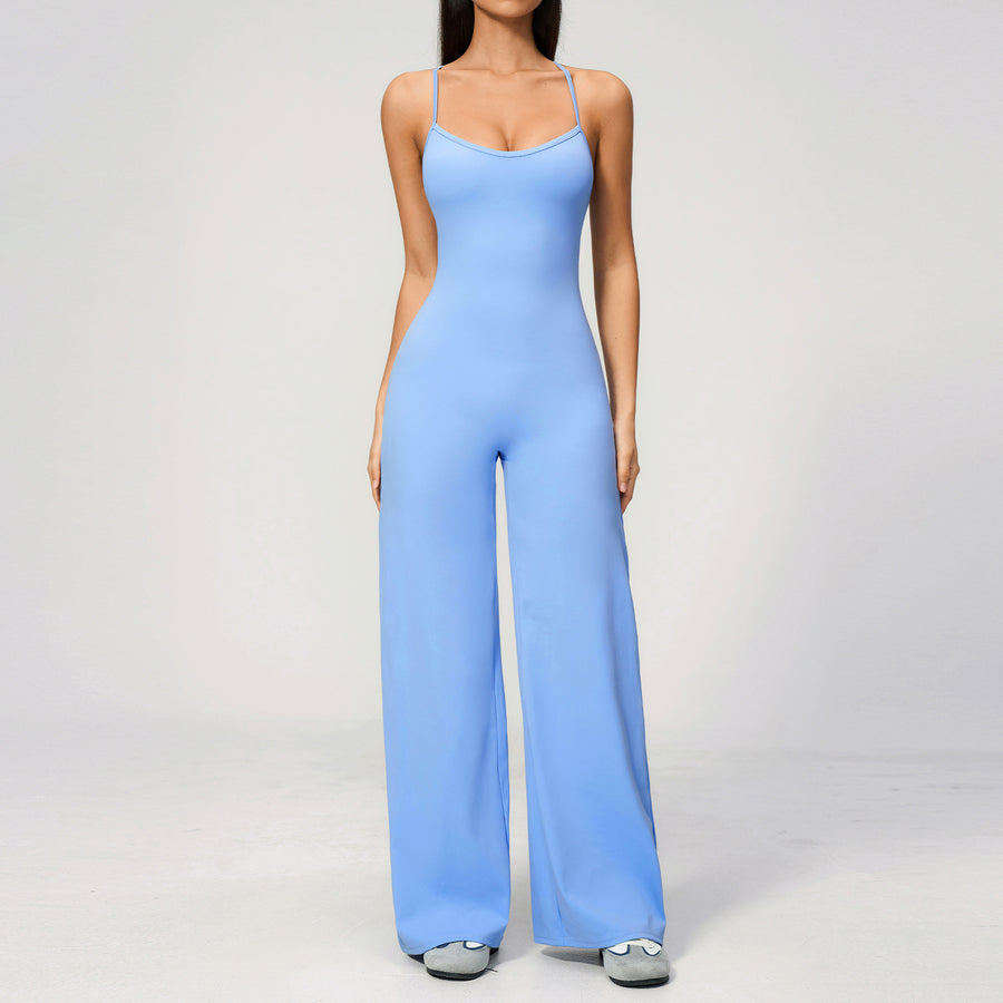 Yoga-style Chic Backless Casual One-piece for Women