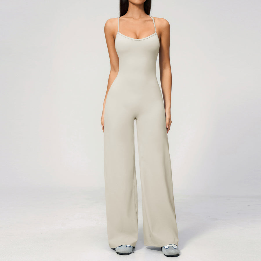 Yoga-style Chic Backless Casual One-piece for Women