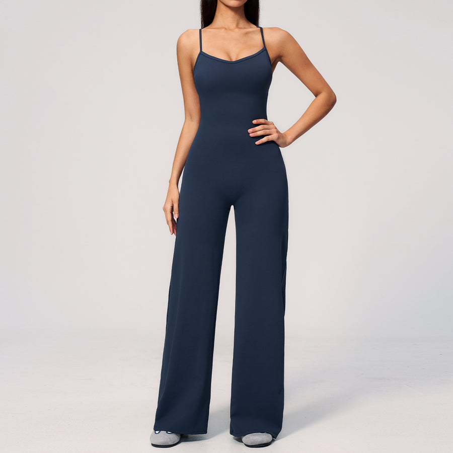 Yoga-style Chic Backless Casual One-piece for Women
