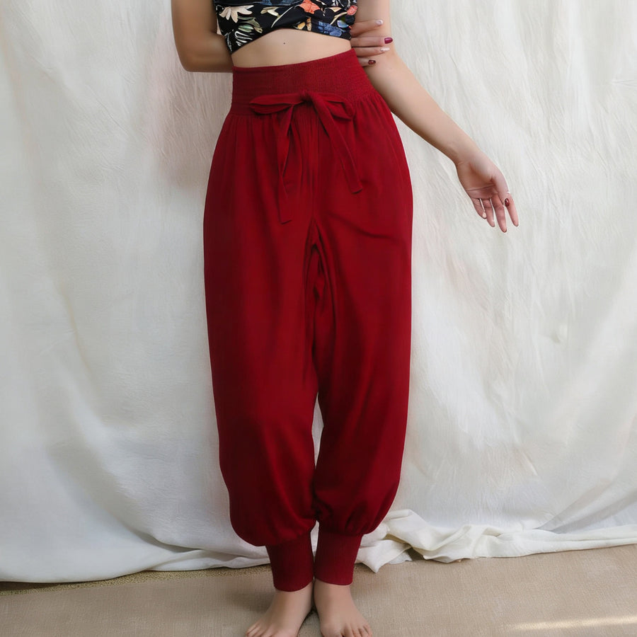 Retro New Chinese Style Yoga Tank Top Set with Bra Pads