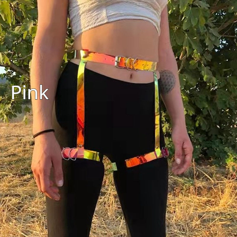 Colorful Belt Leg Ring and Strap Accessories for Unique Style