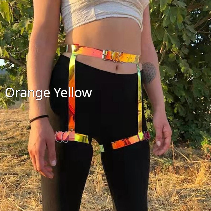Colorful Belt Leg Ring and Strap Accessories for Unique Style