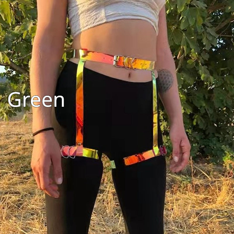 Colorful Belt Leg Ring and Strap Accessories for Unique Style