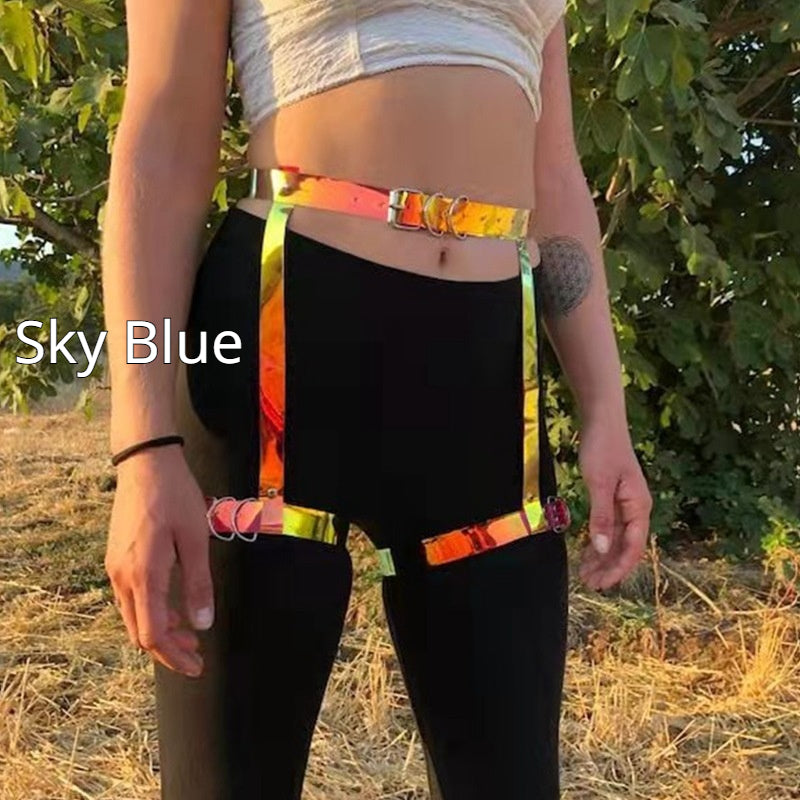 Colorful Belt Leg Ring and Strap Accessories for Unique Style