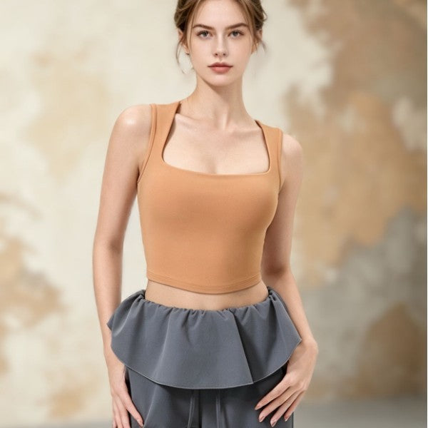 Backless Bow-Knot Yoga Tank Top - Slim-Fit & Figure-Flattering