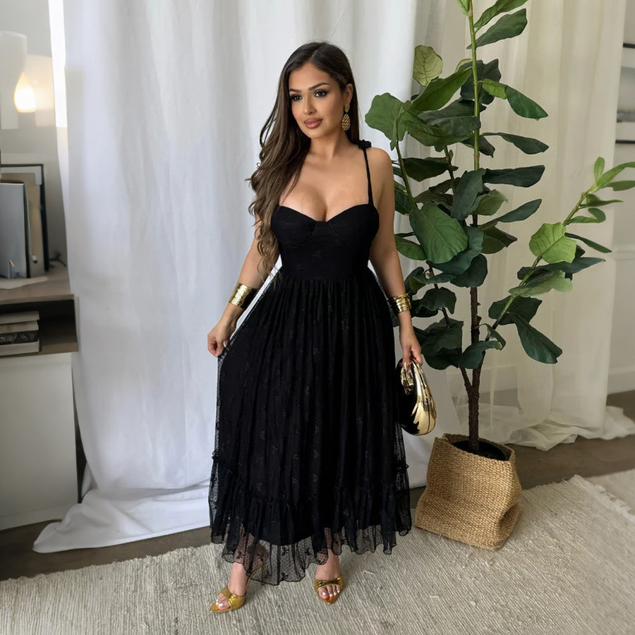 Fashionable Casual Strap Dress for Women - Trendy & Versatile