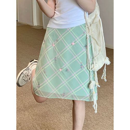 Floral High-waisted Mini Skirt for Women - Trendy & Chic