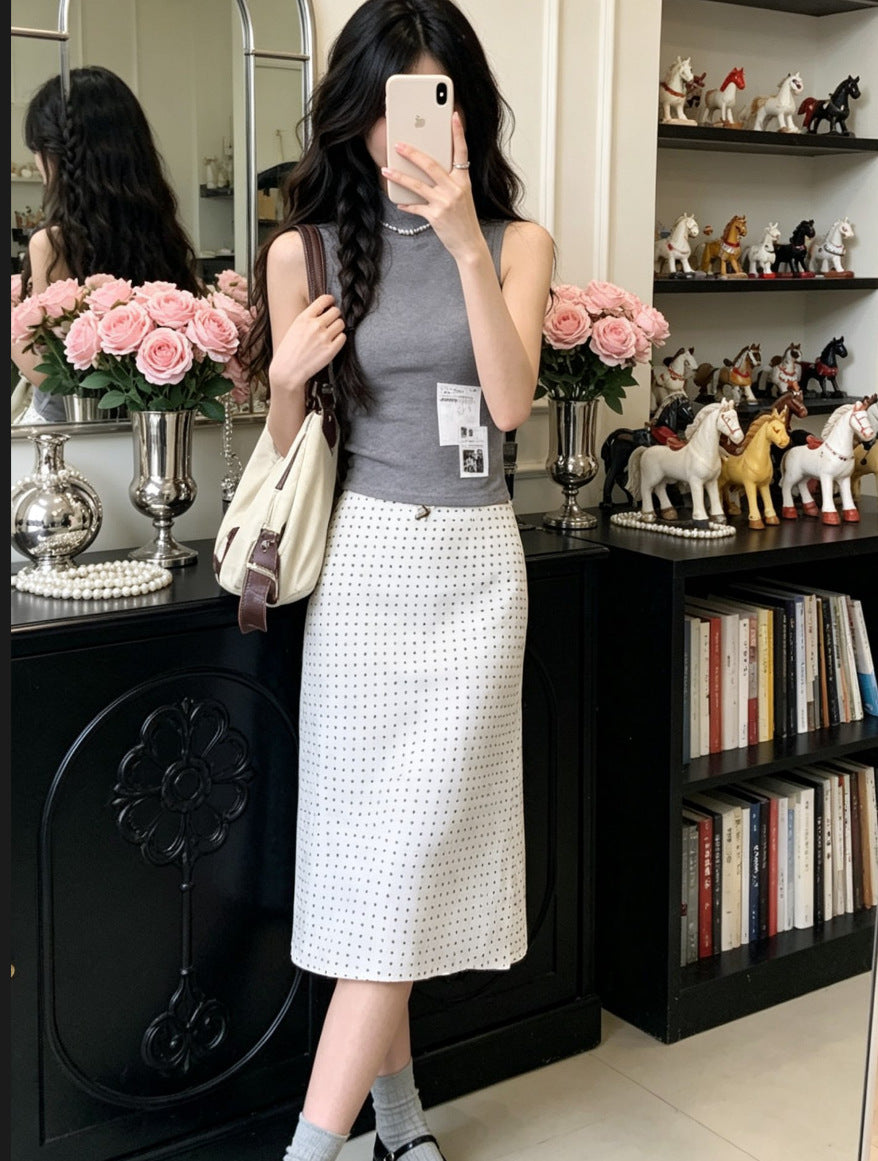 Bow-knot Ribbon Mesh Plaid Skirt for Women - Trendy Mini Skirt