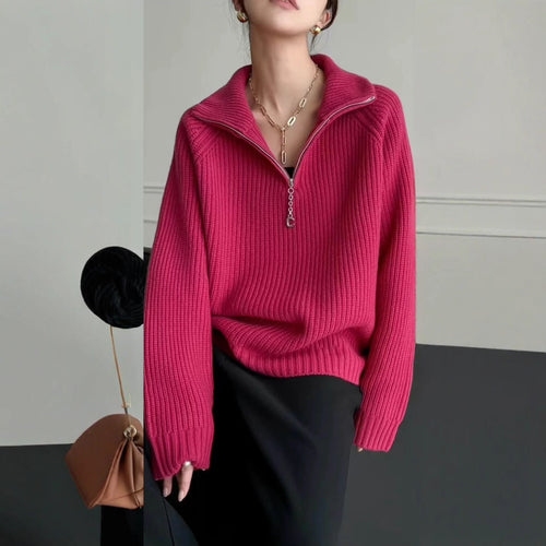 Cozy Fallwinter Sweater - Loose-fitting and Thick