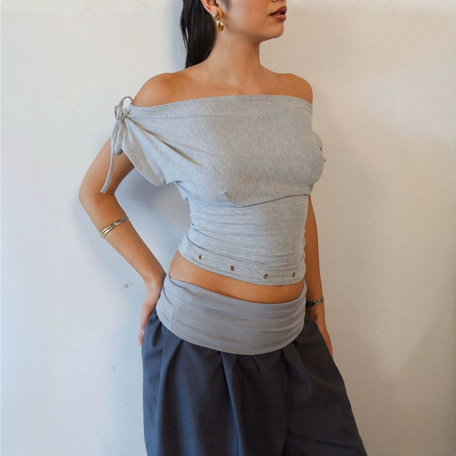 Womens Solid-Color Casual Dress T-Shirt Top for Everyday Style
