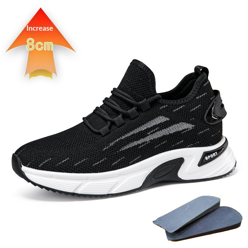 Invisible Height-Increasing Running Shoes for Ultimate Comfort