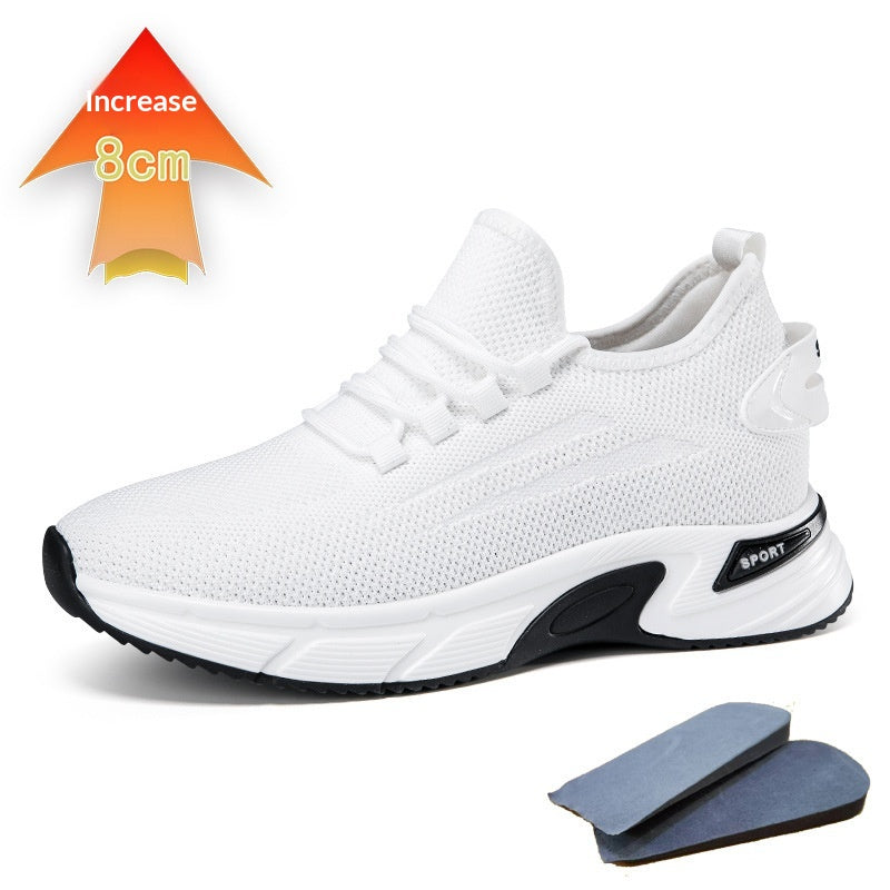 Invisible Height-Increasing Running Shoes for Ultimate Comfort