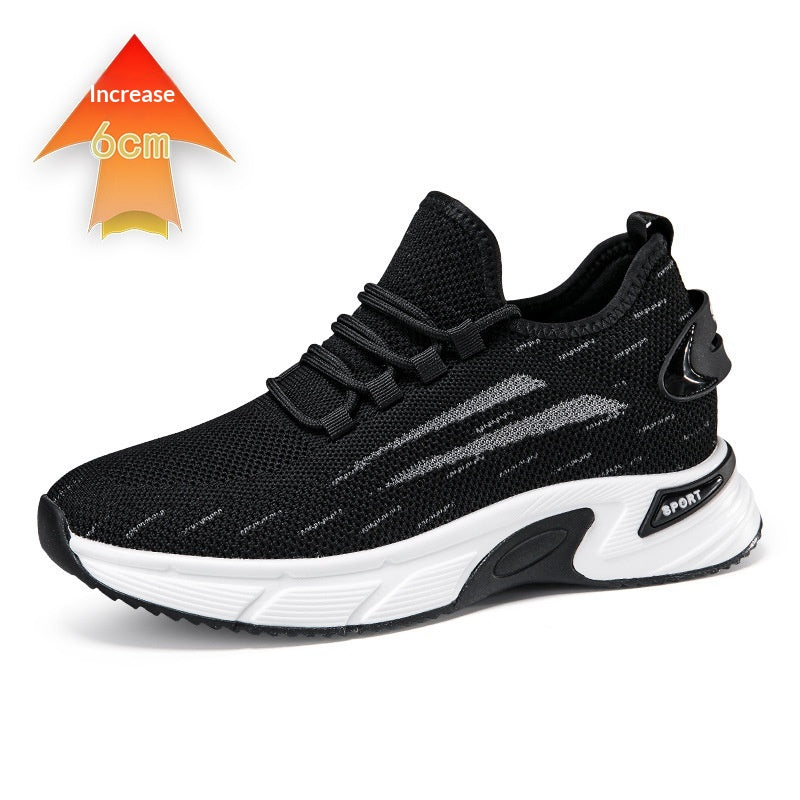 Invisible Height-Increasing Running Shoes for Ultimate Comfort