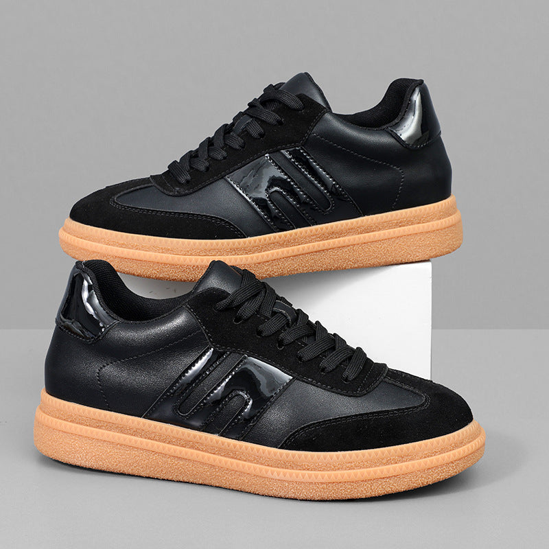 Retro Thick-soled Women's Soft-soled Casual Sneakers