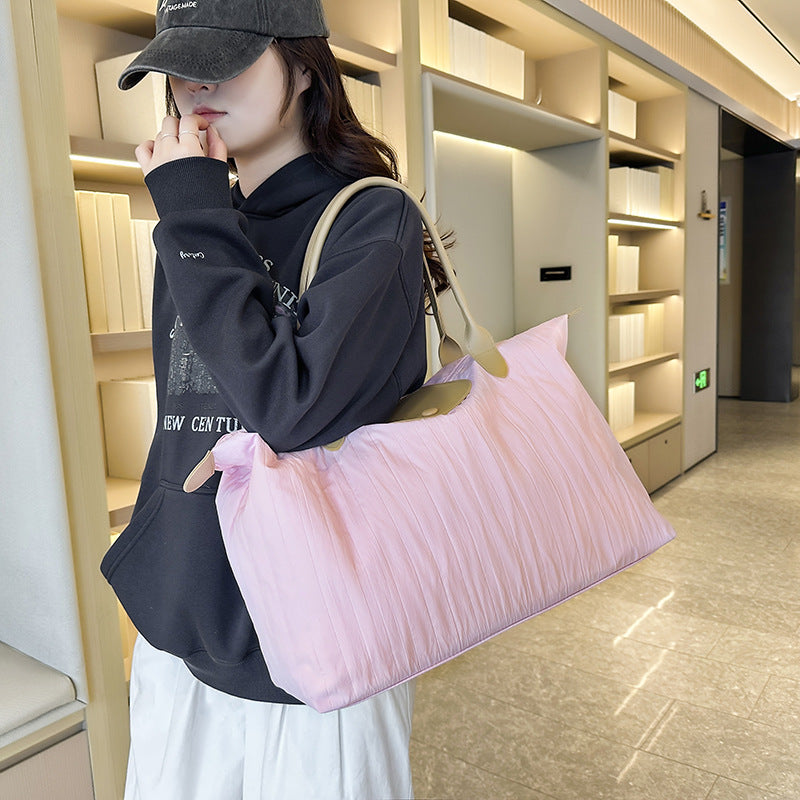 Womens Casual Versatile Minimalist Tote Bag - Crossbody Bag
