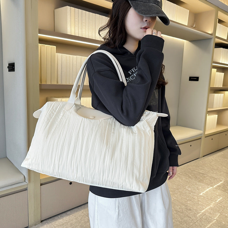 Womens Casual Versatile Minimalist Tote Bag - Crossbody Bag