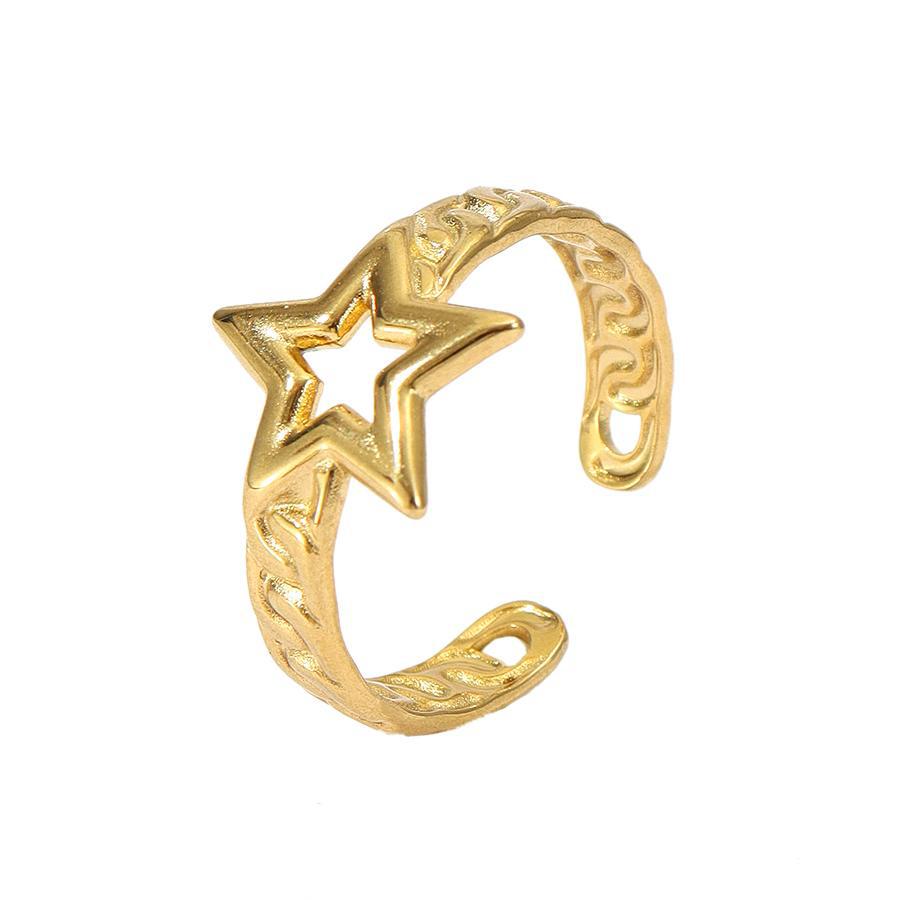 French-style Starsunmoon Ring for Women - Elegant & Unique