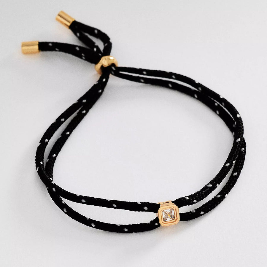 Double-Rope Knotted Layered Chain Necklace for Trendy Style