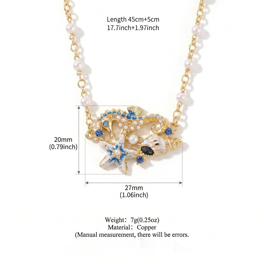 Ocean Series Necklace - Elegant Chain Necklace for Every Occasion