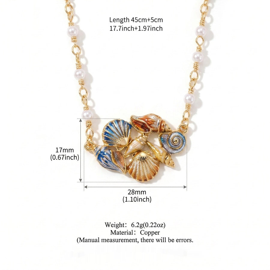 Ocean Series Necklace - Elegant Chain Necklace for Every Occasion