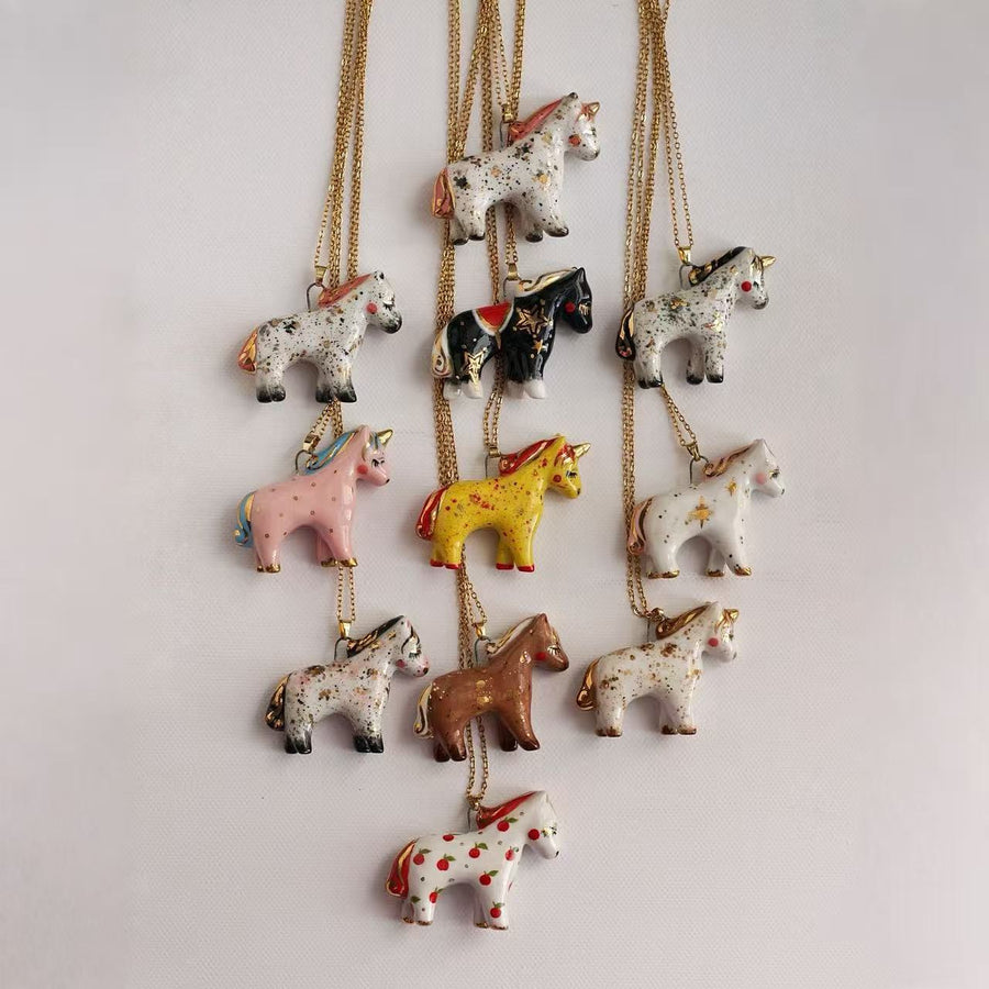 Star Moon Mom Heart-shaped Necklace - Adjustable Design
