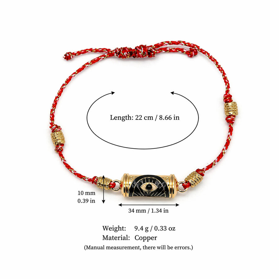 Evil Eye Kaleidoscope Chain Necklace for Unique Style