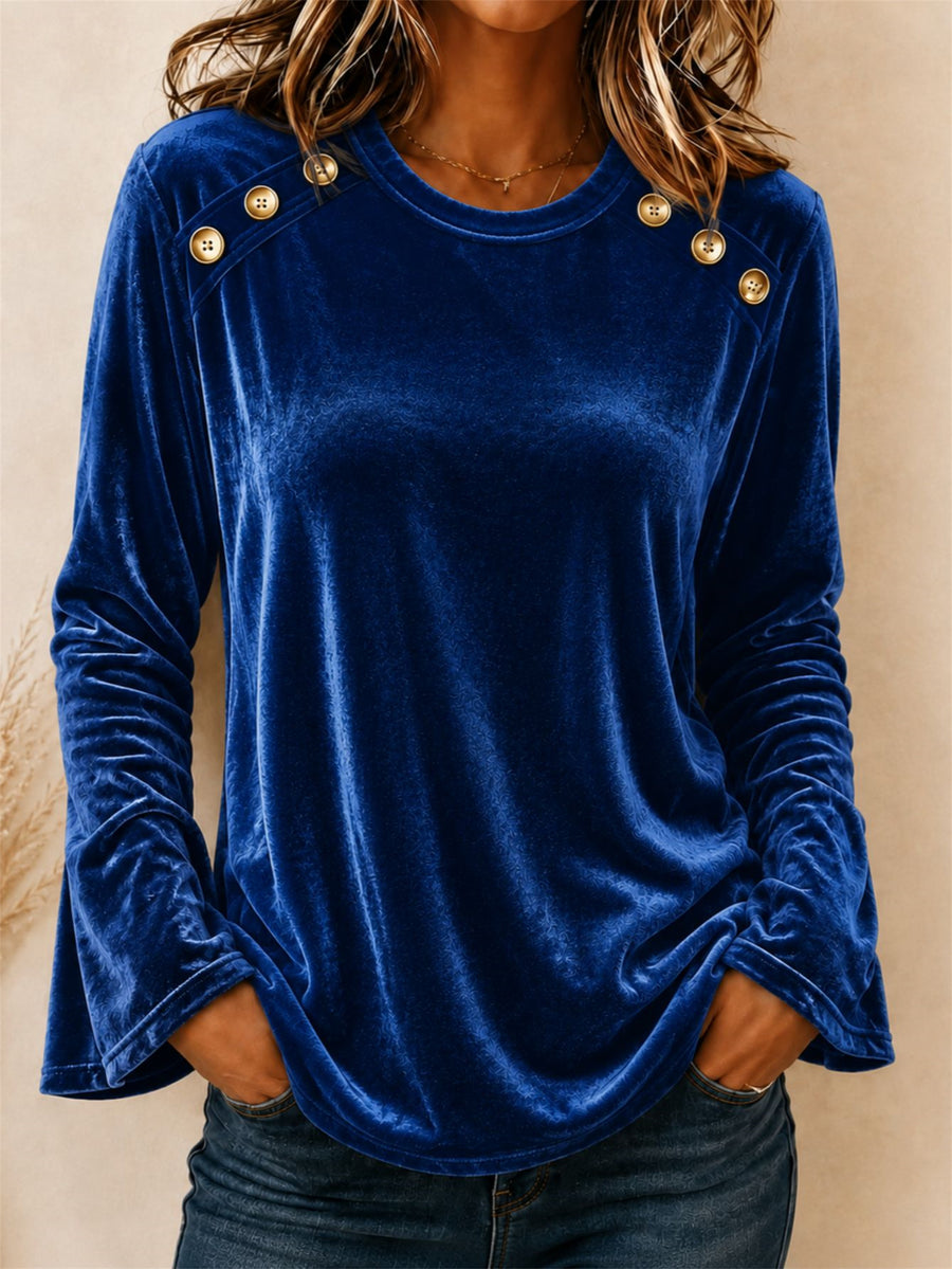 Stylish Polyester Blouse for Effortless Elegance