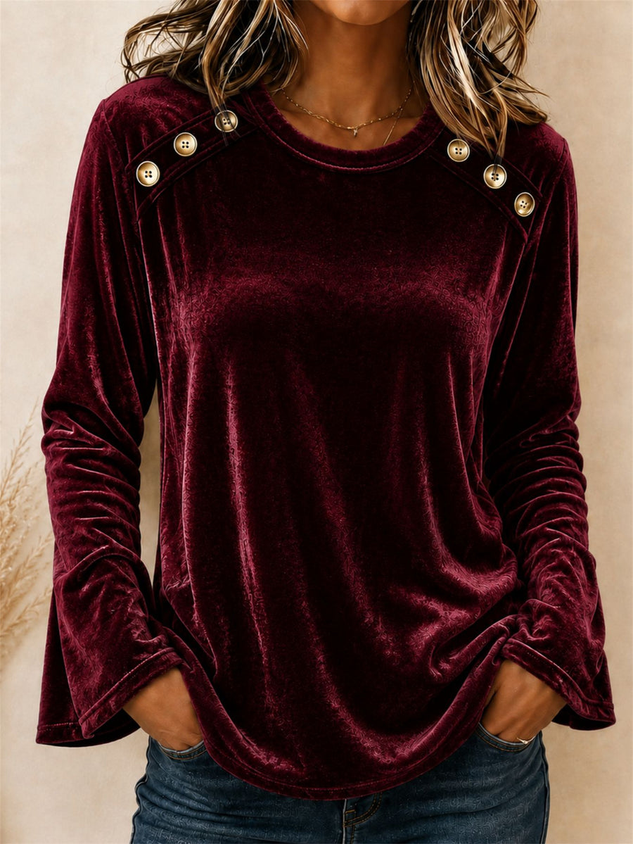 Stylish Polyester Blouse for Effortless Elegance