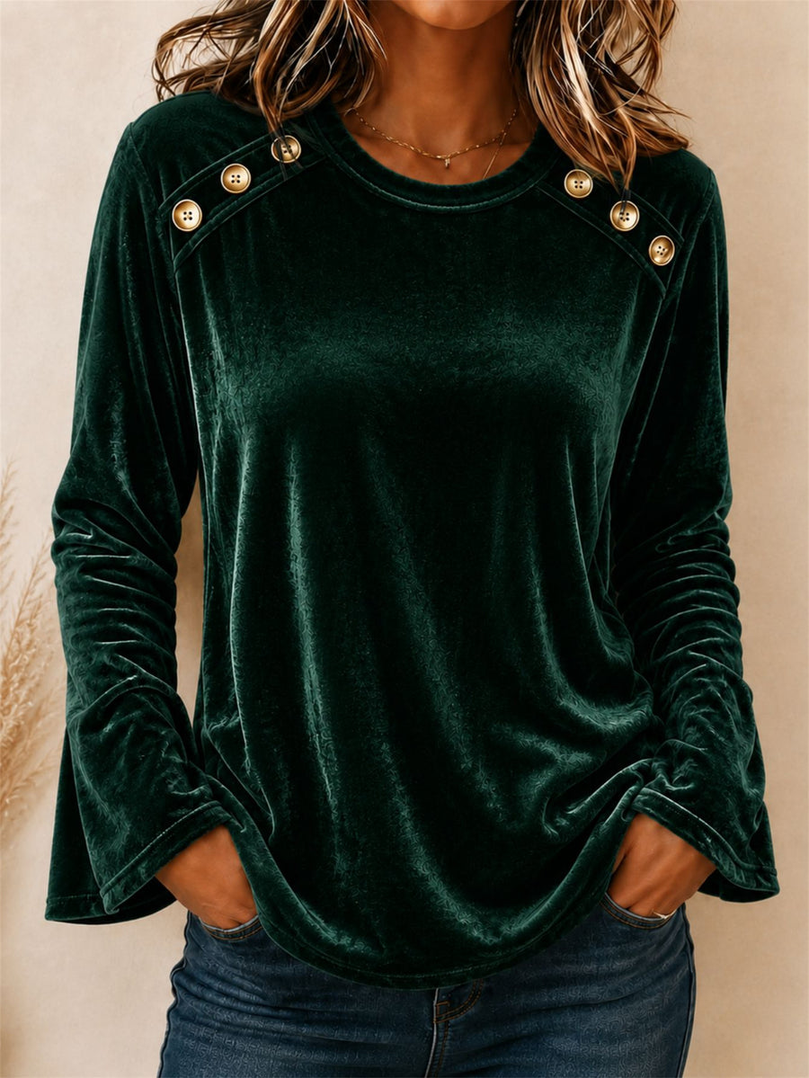 Stylish Polyester Blouse for Effortless Elegance