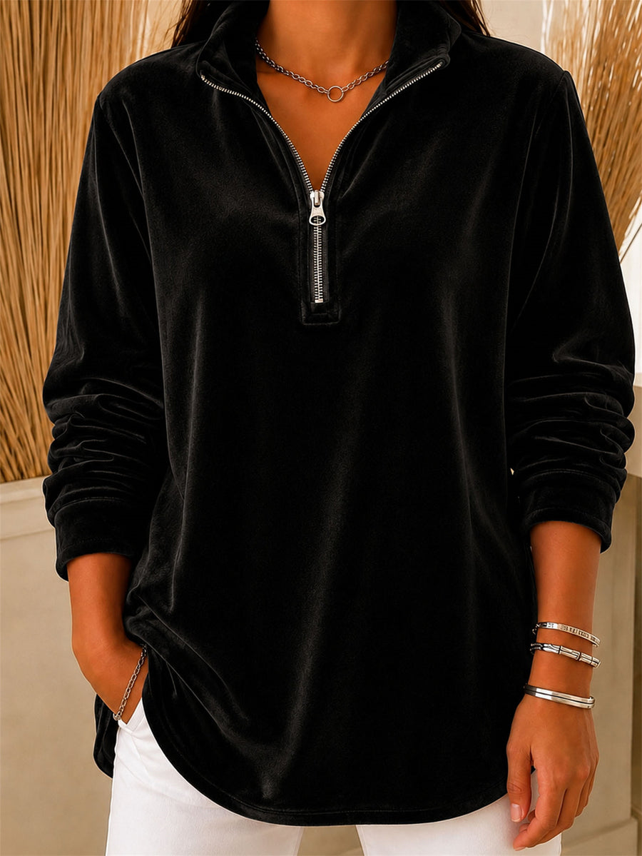 Chic Polyester Blouse for Effortless Style