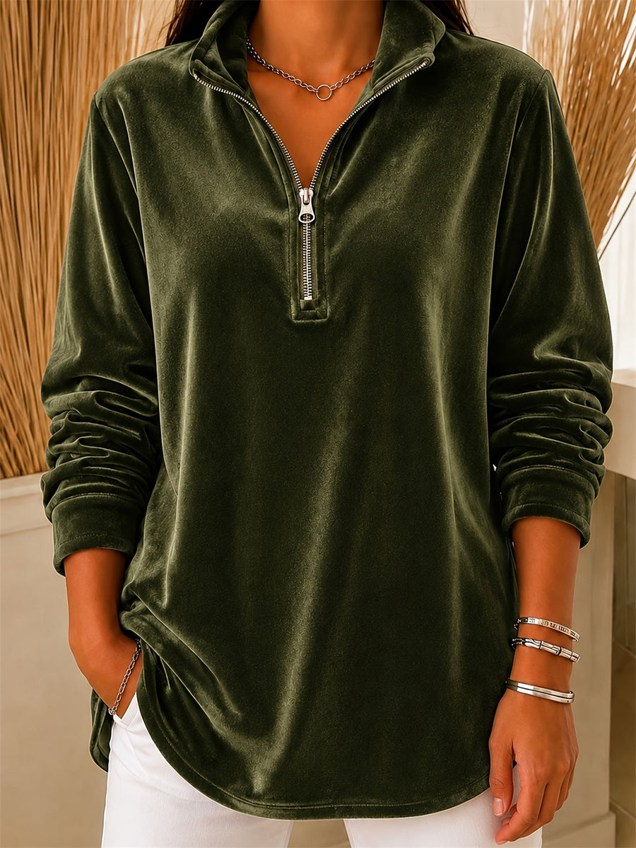 Chic Polyester Blouse for Effortless Style