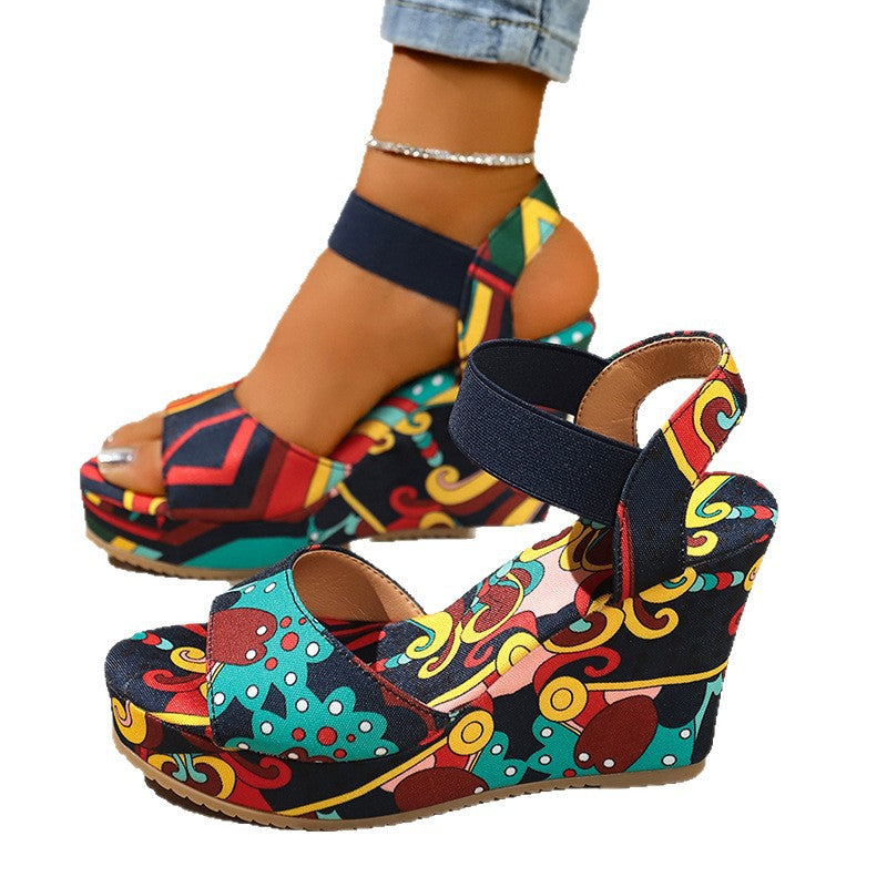 Summer New Arrival Women's Plus-Size Platform Shoes