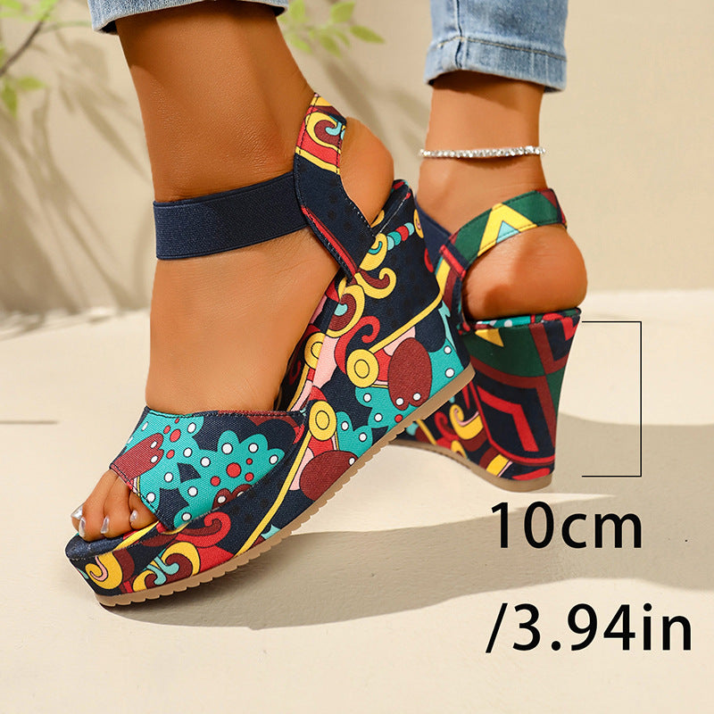 Summer New Arrival Women's Plus-Size Platform Shoes