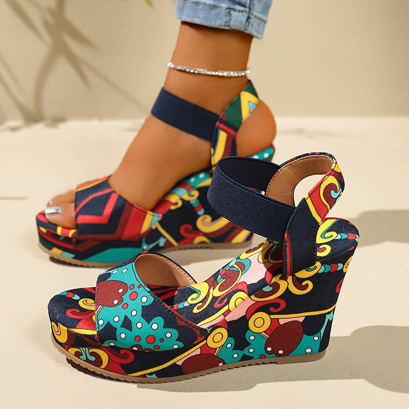 Summer New Arrival Women's Plus-Size Platform Shoes