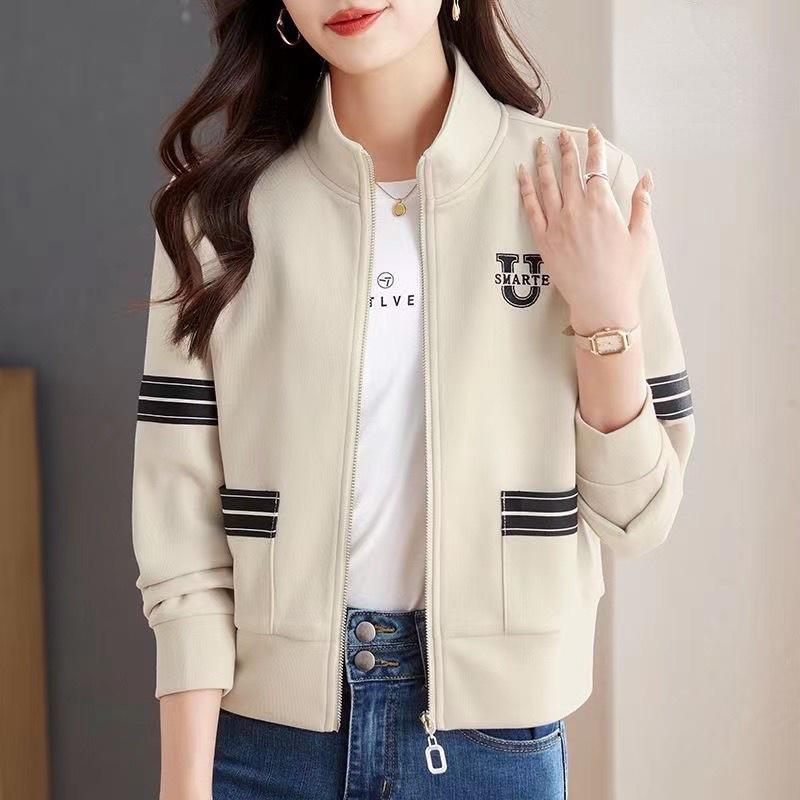 Korean Style Button-Up Zipper Jacket for Women’s Blouse