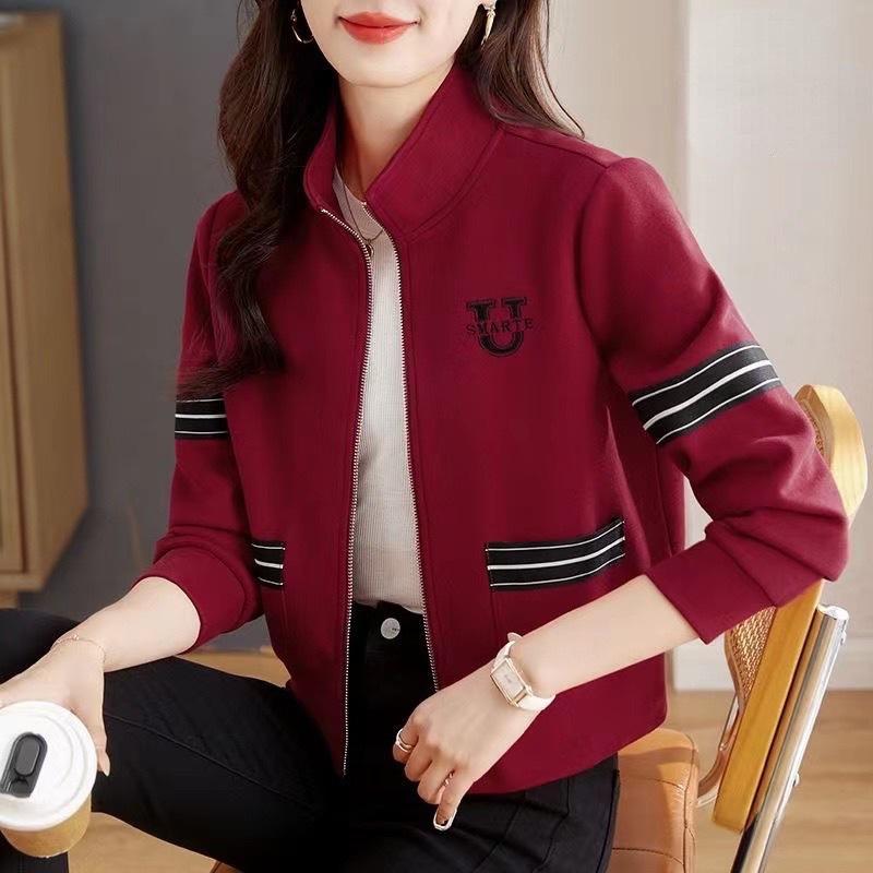 Korean Style Button-Up Zipper Jacket for Women’s Blouse