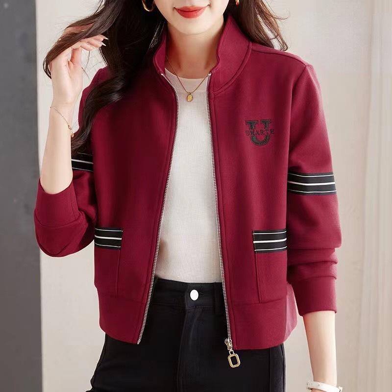 Korean Style Button-Up Zipper Jacket for Women’s Blouse