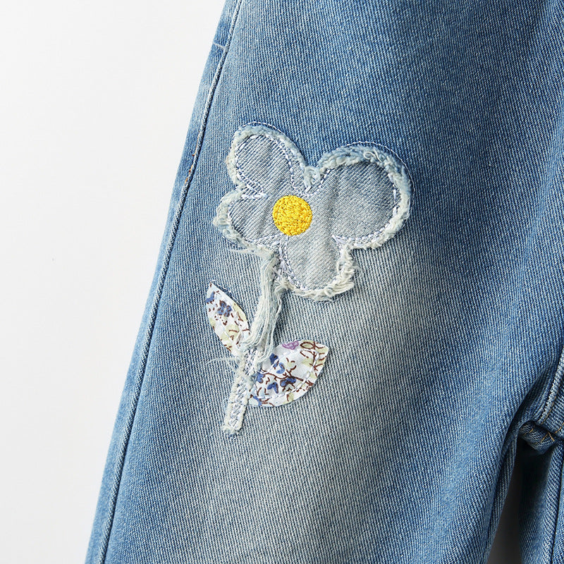 Stylish FallWinter Denim Jeans for Girls - Trendy & Comfortable