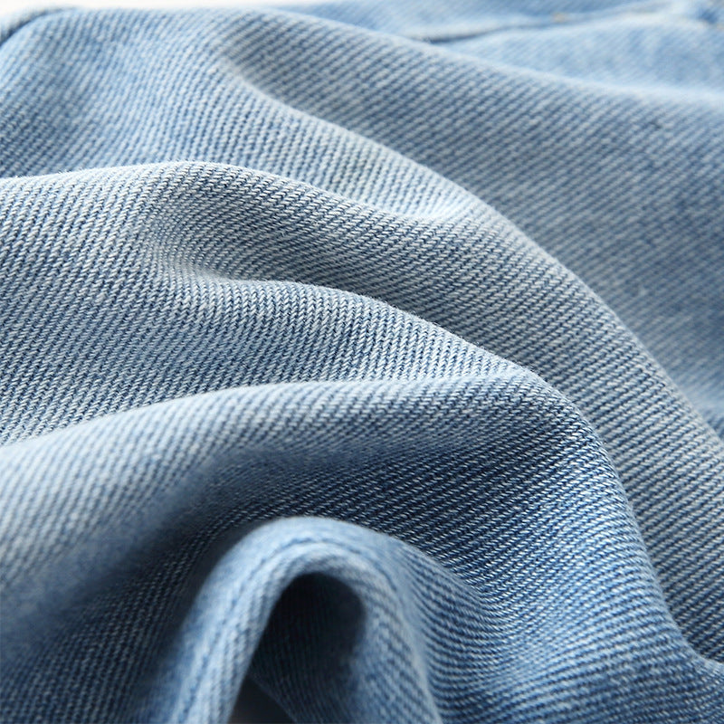 Stylish Western-Style Denim Jeans for Girls - Trendy & Comfy