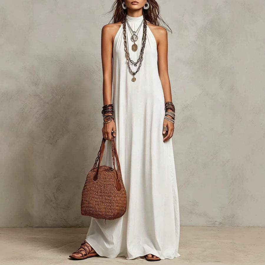 Loose-fitting Figure-flattering Women's Dress for Travel